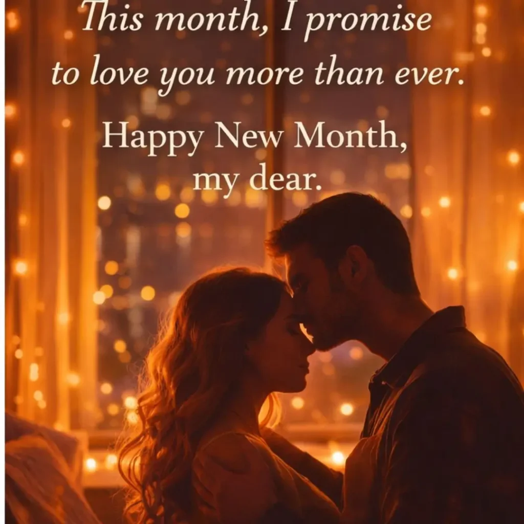 Happy New Month Message to My Love