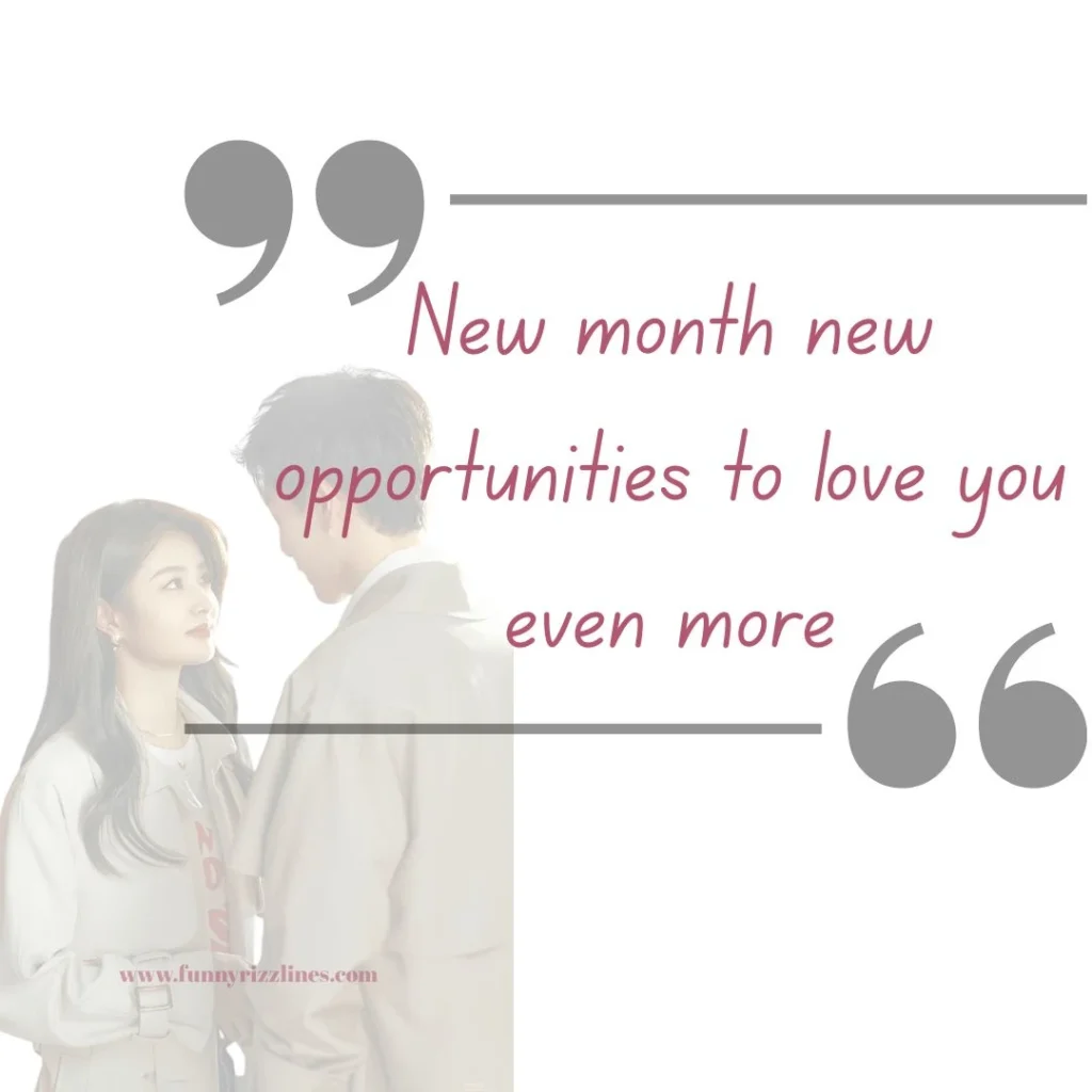 Happy New Month Message to My Love