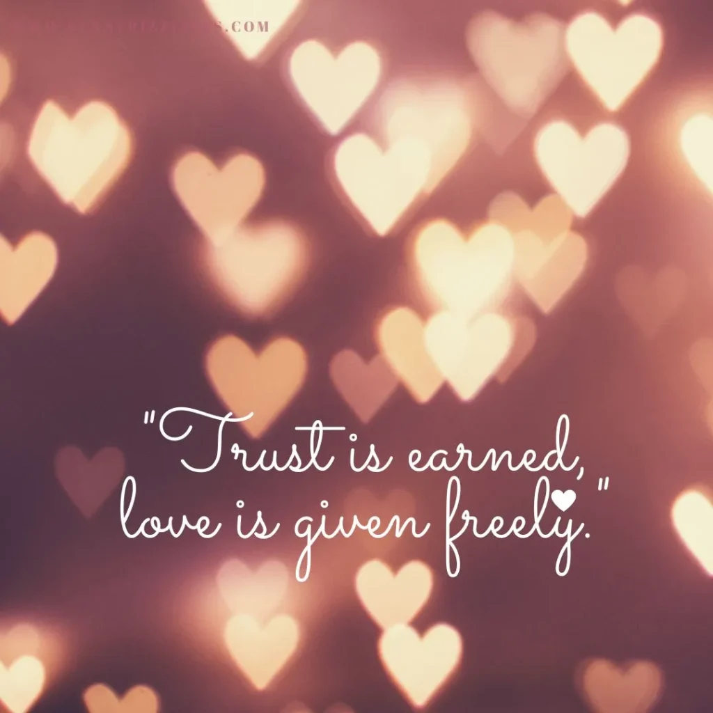 Love and Trust Message