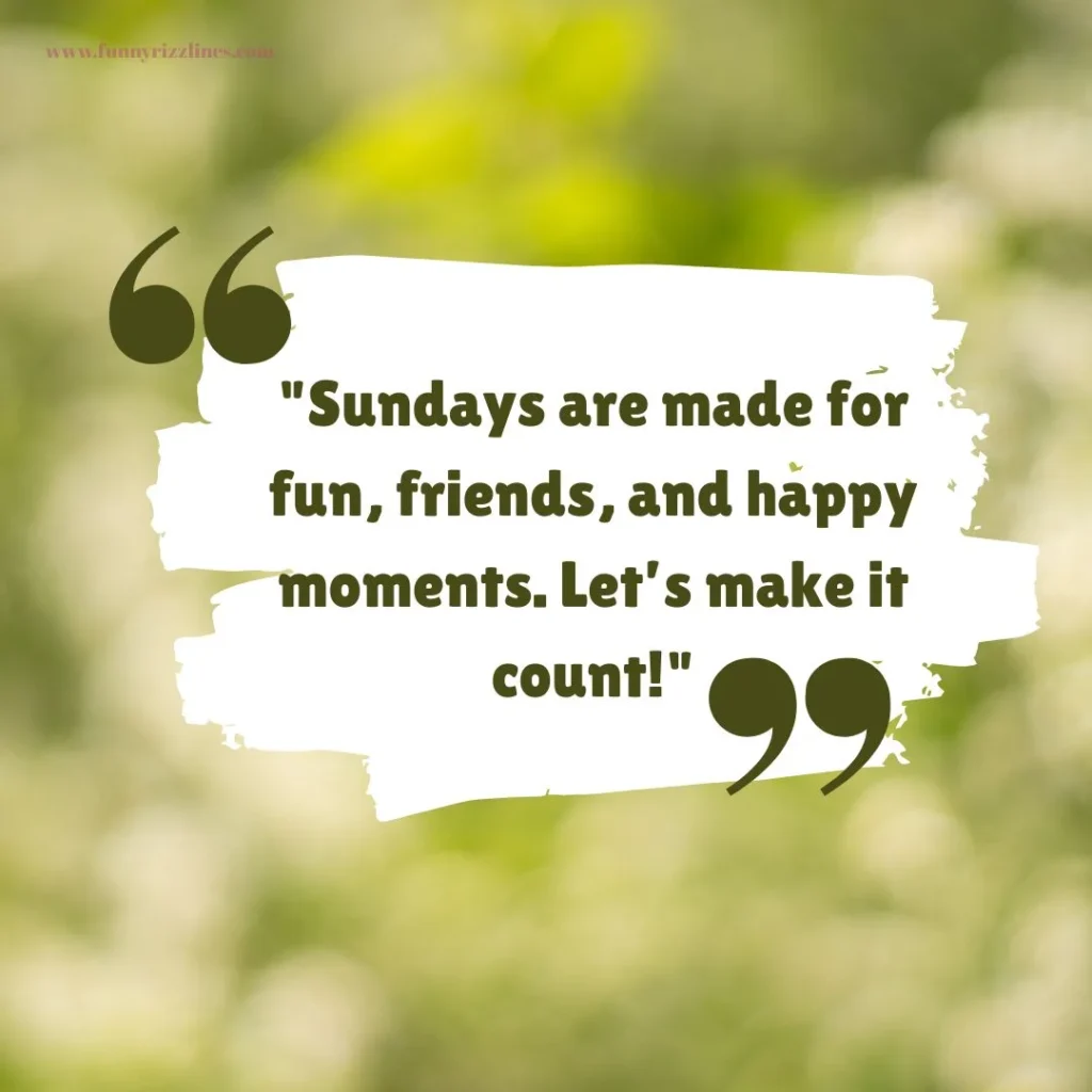 Happy Sunday Message