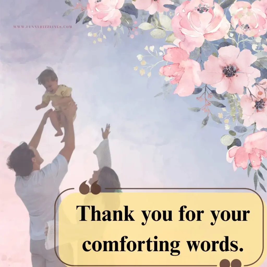 Funeral Thank You Message from Family